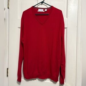 Calvin Klein mens merino wool sweater size XL